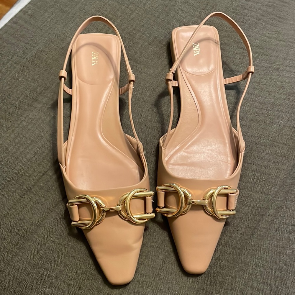 Zara slingbacks